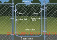 鋼鉄チェーン・リンクの塀の付属品の付属品はのための防御フェンスを取付けます