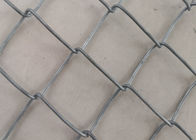 60x60mmの穴のサイズの電流を通された鋼鉄チェーン・リンクの網の塀の生地