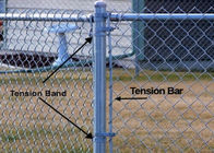 2-1/2」チェーン・リンクの塀のテンション・バーへの付属品によって電流を通される鋼鉄張力バンド