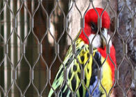 オウムの飼鳥園のための結ばれた1.5mmの7x19ステンレス鋼の鳥の網