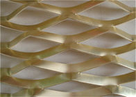 装飾的な編まれた拡大されたアルミニウム網の軽量の正面のクラッディング