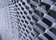 装飾的な編まれた拡大されたアルミニウム網の軽量の正面のクラッディング