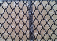 部屋ディバイダーのための1x8mmの軟らかな金属の網のカーテン