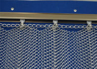 部屋ディバイダーのための1x8mmの軟らかな金属の網のカーテン