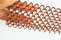 スペース ディバイダーのためのアルミニウム チェーン・リンク1.2mmの金属の網の飾り布