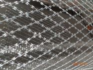塀のための銀製の産業100x150 BTO-18によって溶接されるかみそりの網は保護する