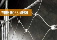 70x120反腐食物適用範囲が広いPVDFのステンレス鋼 ワイヤー ロープの網の塀