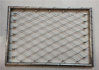 装飾的な屋外の方法2.0mm Xtendワイヤー ロープの網の塀