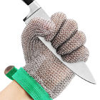 切口の肉食品加工のための抵抗力があるステンレス鋼の安全手袋