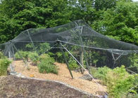大きい家304ステンレス製 ロープの網の空によって編まれるヒョウのフェルール ケーブルの網を鳥籠
