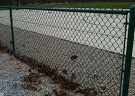 網を保護するためのポリ塩化ビニールによって塗られるチェーン・リンクの金網ロール フェンス
