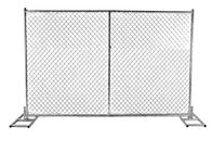 6' x 8'サイズの構造のために取り外し可能な一時的なチェーン・リンクの網の塀