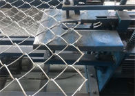 設計のための銀製のチェーン・リンクの塀の生地50x50mmの織り方の熱い電流を通された鋼線