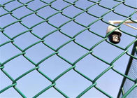 スポーツ界/テニス コート75x75mmのチェーン・リンクの網の塀9のゲージ