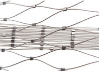 耐久のステンレス鋼ワイヤー ロープの網の網、1.2mmへの3.2mm Xはケーブルの網をがちです