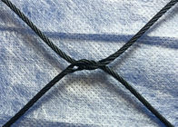 黒い酸化物の装飾的なステンレス鋼の網のフェルールの建築ロープの網