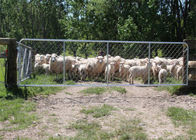 動物のシカ牧場エンクロージャのための耐久のチェーン・リンクの網の塀のゲート