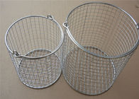 円形のステンレス鋼の金網のバスケット304の316金網フィルター バスケット