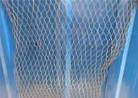 フェルール1.6mmワイヤー直径のステンレス鋼の動物園の網は表面を磨いた