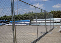 ポリ塩化ビニールはワイヤー運動場のチェーン・リンクの網の塀60x60mmに電流を通した