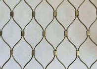 動物園の動物の塀のための編まれた3mmのステンレス鋼 ワイヤー ロープの網