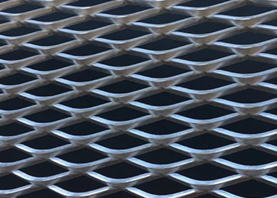 建築装飾のための伸ばされた拡大された金属の網のDiamandの穴の形